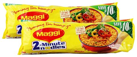 SRS Combo - Maggi 2 Minute Noodles Masala, 560g (Pack of 2) Promo Pack ...