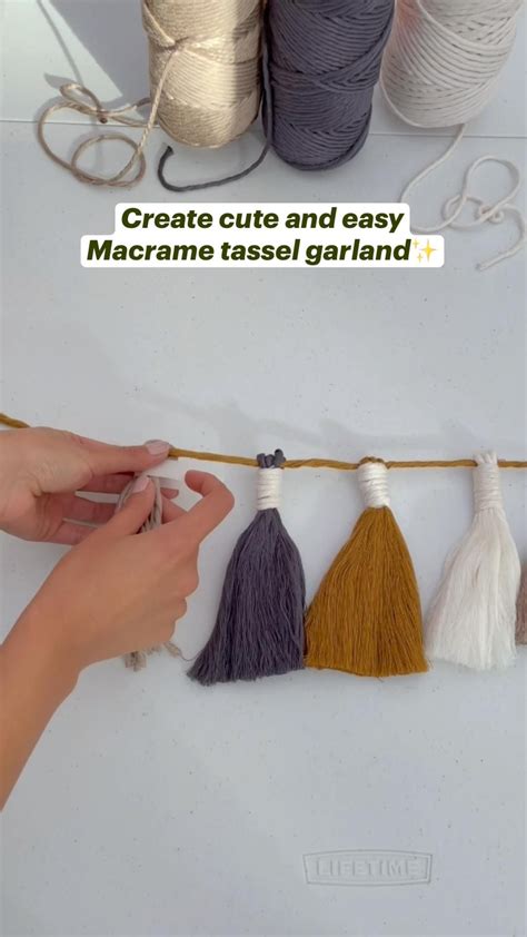 Macrame Tassel Tutorial 的图像结果