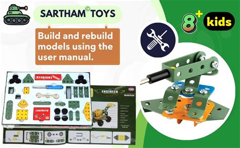 SARTHAM Educational Toys, Building and Construction Set, Battlefield ...