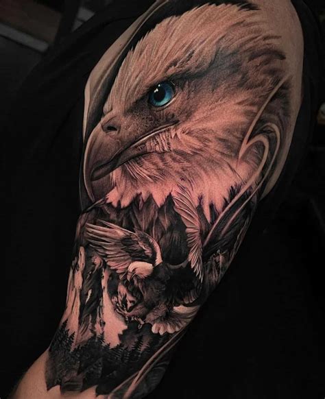 Realistic eagle tattoo designs - Bronctattooaus.com