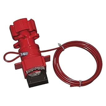 E-Square Universal Valve Lockout Tagout Device with 2 meter Galvanized ...