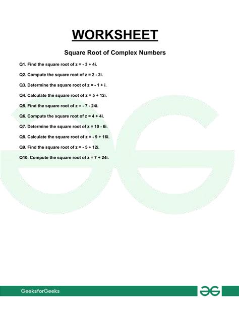 Image result for Square Root of a Complex Number