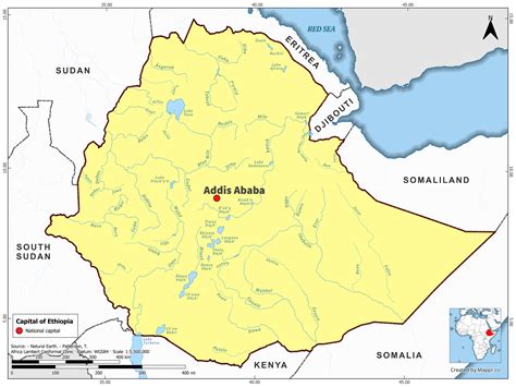 Ethiopia Maps | Mappr