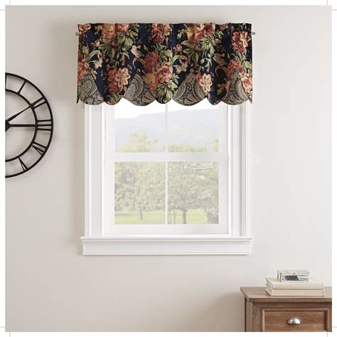 Buy Waverly Kensington Bloom Floral Light Filtering Rod Pocket Window ...