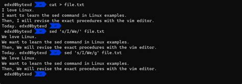 Image result for Sed Command Linux Examples Hindi