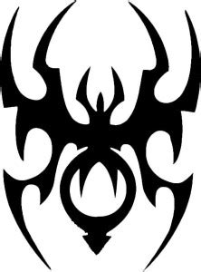 Comet Busters Temporary-Removable Black Tattoo Body Sticker (BT294 ...