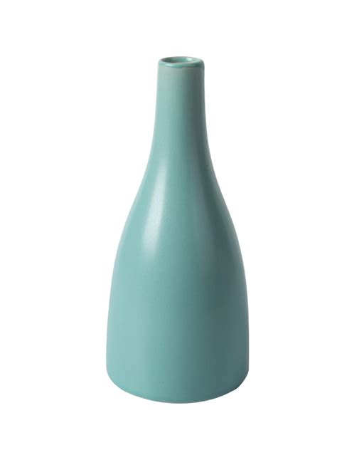 Decorative Ceramic Flower Vase - Green Vase, Glossy – MARKET99