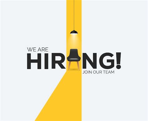 We are hiring were hiring creative concept open vacancy design hiring ...