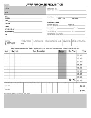 Fillable Online uwrf New REQUISITIONFORM.PDF - uwrf Fax Email Print ...
