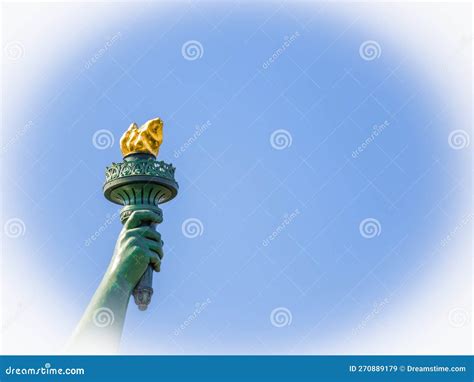 The torch in the hand stock image. Image of history - 270889179 - designed by frederic auguste bartholdi