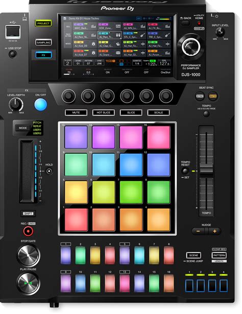 DJS-1000 16 track dynamic DJ sampler (black) - Pioneer DJ