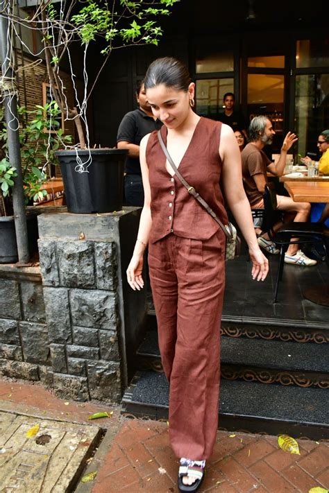 Alia Bhatt wore a waistcoat and trouser set from this homegrown label