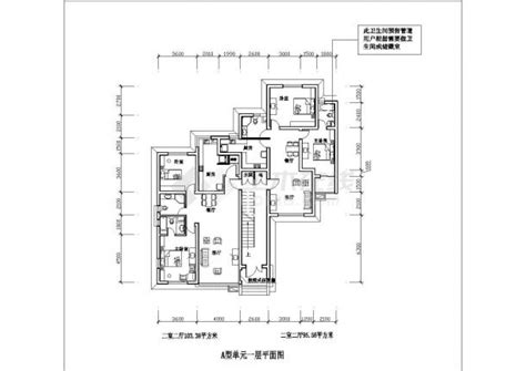 二室二厅103平米N15._住宅小区_土木在线