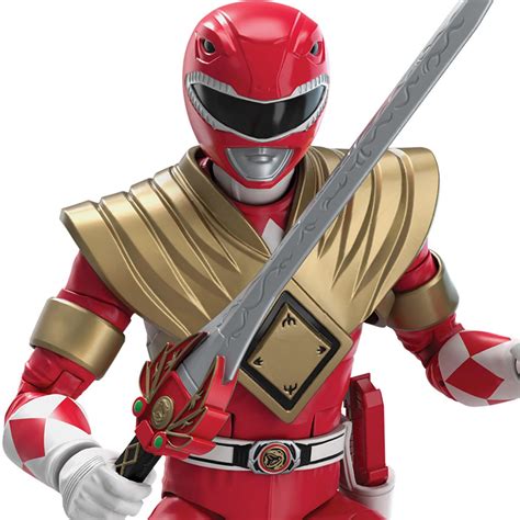 Power Rangers Lightning Collection Remastered Mighty Morphin Red Ranger ...