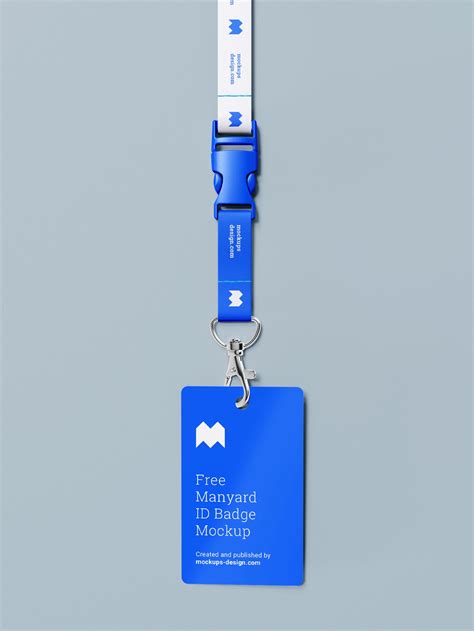 Free Lanyard ID Card Mockup PSD Set - Good Mockups
