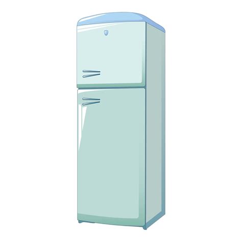 Classic fridge icon, cartoon style 15676547 Vector Art at Vecteezy