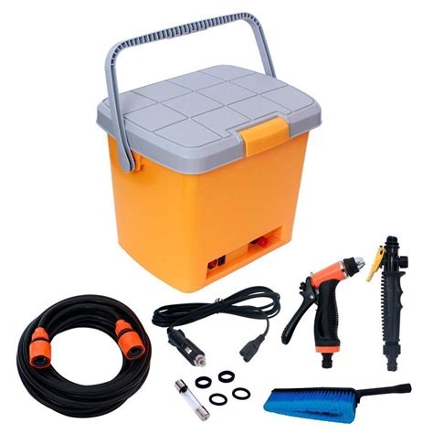 Sevia Portable 12V DC Car Washer Pump Bucket Car Washer | Car Wash Kit ...