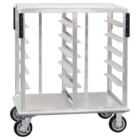NEW AGE INDUSTRIAL, Aluminum, 42 3/4 in Overall Ht, Meal Delivery Cart ...