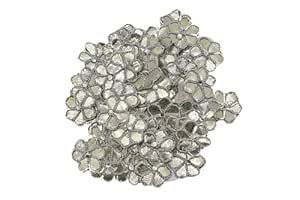 HUNNY- BUNCH® - Zari Gota Patti Flowers with Stone Appliques Patches ...
