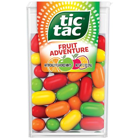 Tic Tac Fruit Adventure Mints, Single Pack Fruit | Walgreens