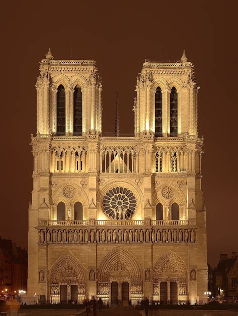 Cathédrale Notre-Dame de Paris - Structure et dimensions