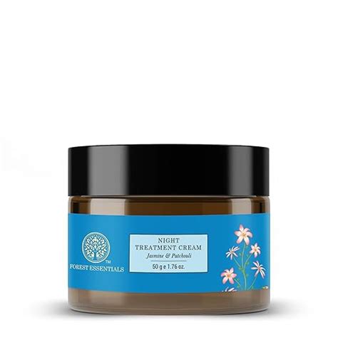 Forest Essentials Night Treatment Cream Jasmine & Patchouli, Nourishing ...