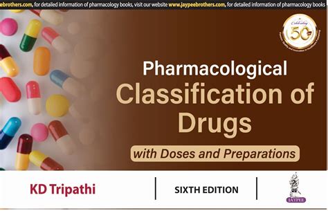 Buy Pharmacological Classification Of Drugs: With Doses And ...