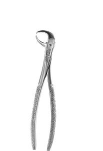 SS White Tooth Extraction Forceps No.86C Lower Molars (S28.04) Serrated ...