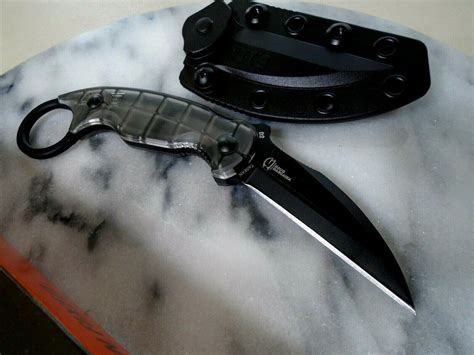 5.11 Doug Marcaida Talon Karambit Fixed Blade Dagger Knife D2 Full Tang ...