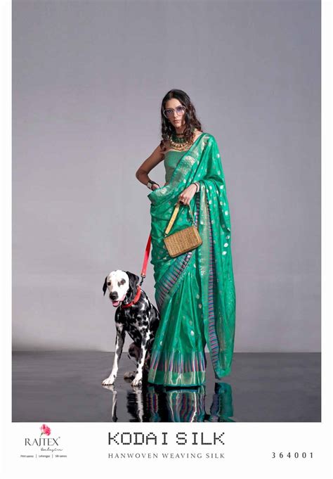 KODAI SILK BY RAJ TEX 364001 TO 364006 SERIES INDIAN TRADITIONAL WEAR ...