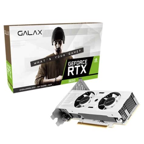 Buy Galax RTX 3050 LP White 6GB Gaming Graphics Card at Best Price in ...
