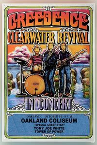 Oakland Coliseum Creedence Clearwater Revival Music Matte Finish Poster ...