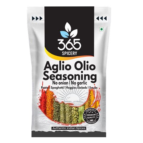 365 SPICERY JAIN Aglio Olio Seasoning - 250 gm : Amazon.in: Grocery ...