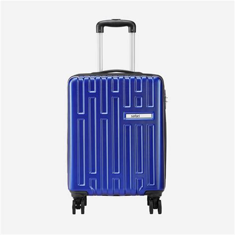 Buy Safari Cargo Neo 55/71/81 cm Metallic Blue Trolley Bag