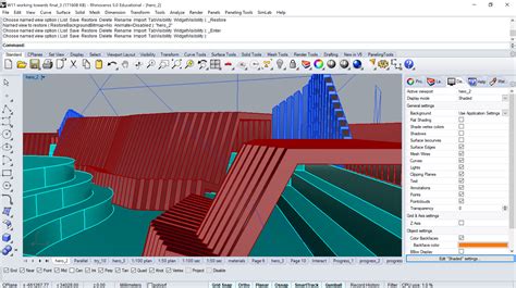 Modelling on Rhinoceros 3D - Saran Kim | Blog
