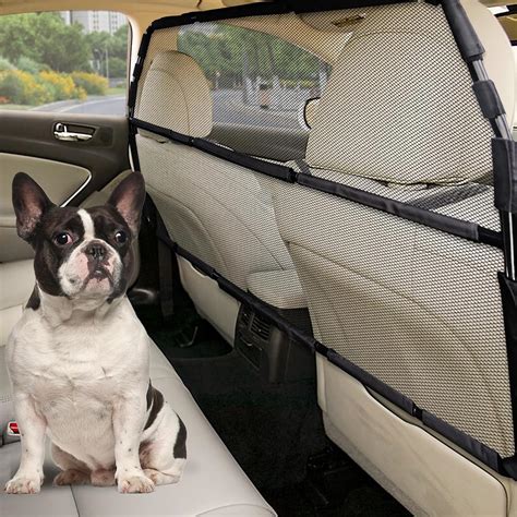 Amazon.com: Dog Car Barrier Escape-Proof, 50" Wide Car Divider for 2nd ...