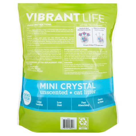 What Is Vibrant Life Mini Crystal Cat Litter Made Of at Abigail Mathy blog