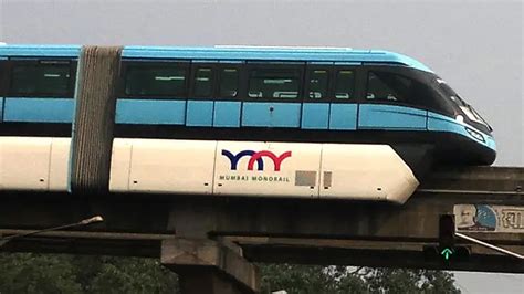 Mumbai Monorail Train Stranded Between Stations Due To Power Failure ...