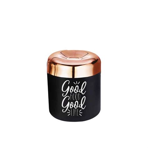 Pdd Falcon Steel Storage Canister Black 1pc - 650ml – PddFalcon