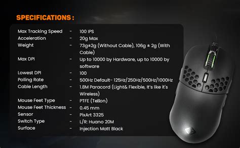 Cosmic Byte Kilonova 3325IC RGB Wired Gaming Mouse