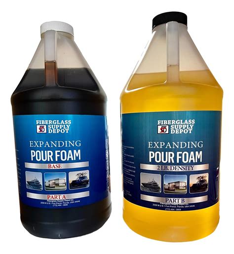 Fiberglass Supply Depot 2 Lb Density Expanding Pour Foam, 2 Part ...