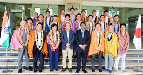 Japanese officials make a beeline@Sri City - VIS