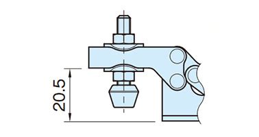 Horizontal Type Toggle Clamp (ST-H206) | IMAO | MISUMI Malaysia