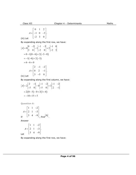 Image result for Class 12 Maths Exercise 4.1 Solution