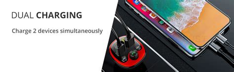 CRUST Car Bluetooth Device with Call Receiver for Music System, FM ...