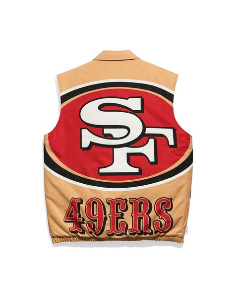 San Francisco 49ers Retro Big Logo Quilted Puffer Vest – Chalk Line Apparel