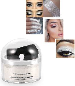 THTC shimmery shiny Glow Illuminator face & body powder Silver ...
