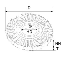 バーテック ワイラーデュアライフホイルブラシSW0.58 949000-