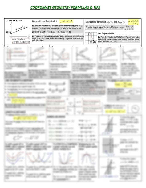 Coordinate Geometry Formula 的图像结果