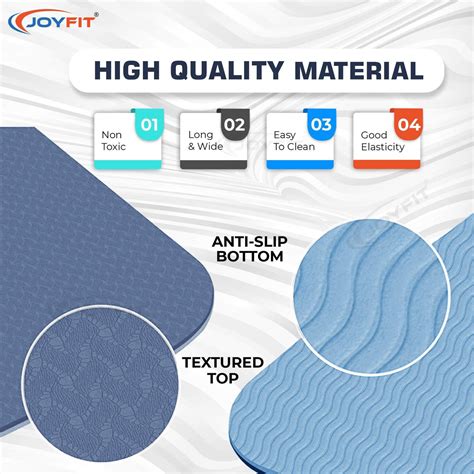 Eco - Friendly, Anti - Skid Yoga Mat | Joyfit